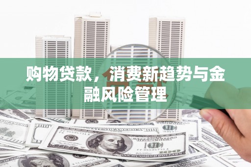 万全购物贷款，消费新趋势与金融风险管理