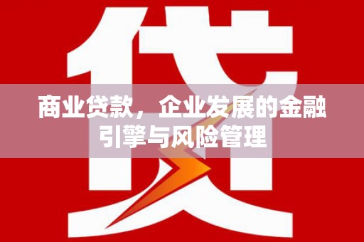 万全商业贷款，企业发展的金融引擎与风险管理