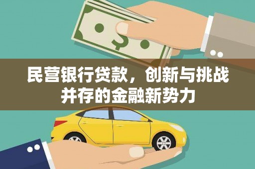 万全民营银行贷款，创新与挑战并存的金融新势力