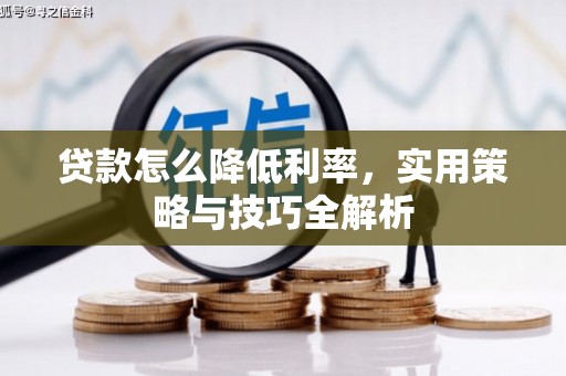万全贷款怎么降低利率，实用策略与技巧全解析