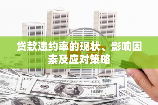 万全贷款违约率的现状、影响因素及应对策略