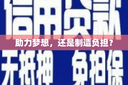 万全助力梦想，还是制造负担？