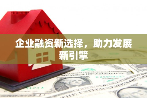 万全企业融资新选择，助力发展新引擎