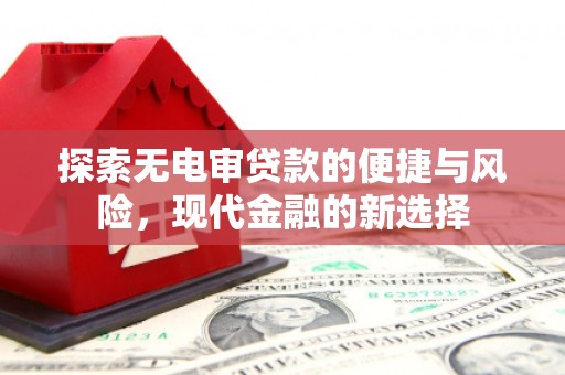万全探索无电审贷款的便捷与风险，现代金融的新选择