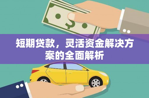 万全短期贷款，灵活资金解决方案的全面解析