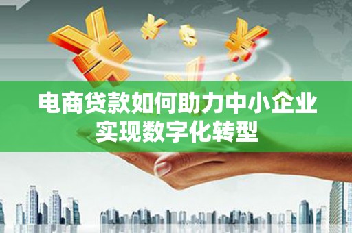 万全电商贷款如何助力中小企业实现数字化转型