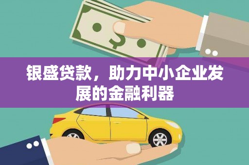 万全银盛贷款，助力中小企业发展的金融利器