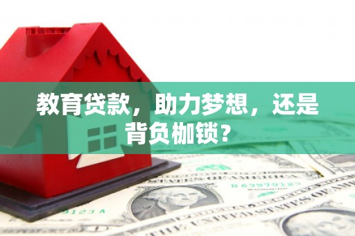 万全教育贷款，助力梦想，还是背负枷锁？