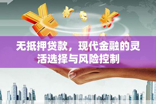 万全无抵押贷款，现代金融的灵活选择与风险控制