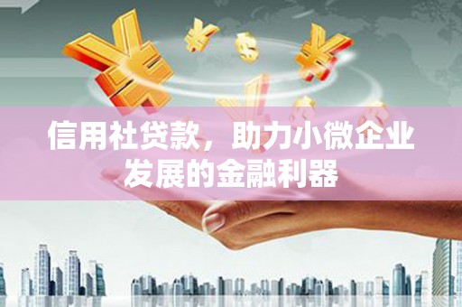 万全信用社贷款，助力小微企业发展的金融利器