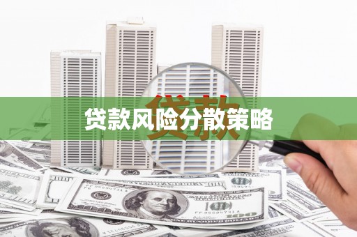 万全贷款风险分散策略