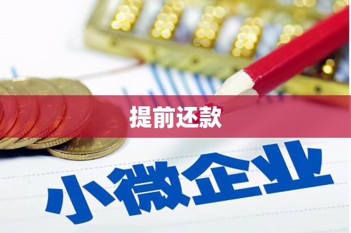 万全提前还款