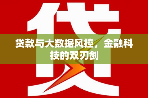 万全贷款与大数据风控，金融科技的双刃剑