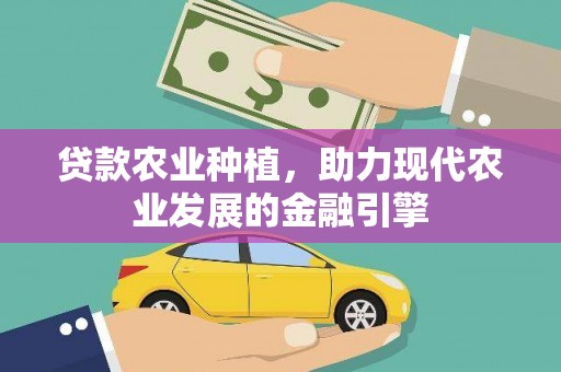 万全贷款农业种植，助力现代农业发展的金融引擎