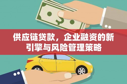 万全供应链贷款，企业融资的新引擎与风险管理策略