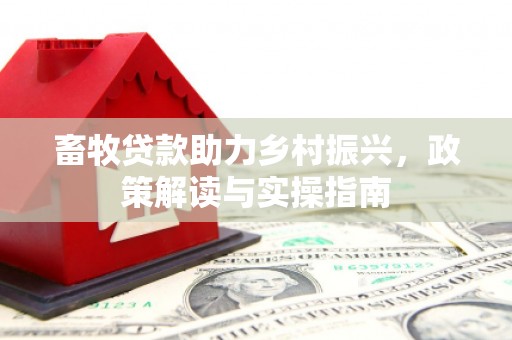 万全畜牧贷款助力乡村振兴，政策解读与实操指南