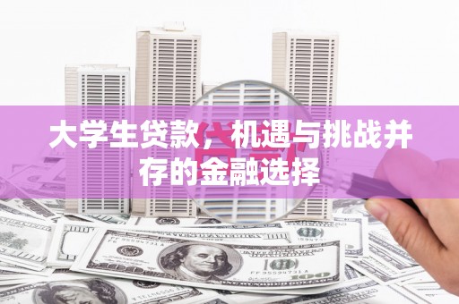 万全大学生贷款，机遇与挑战并存的金融选择