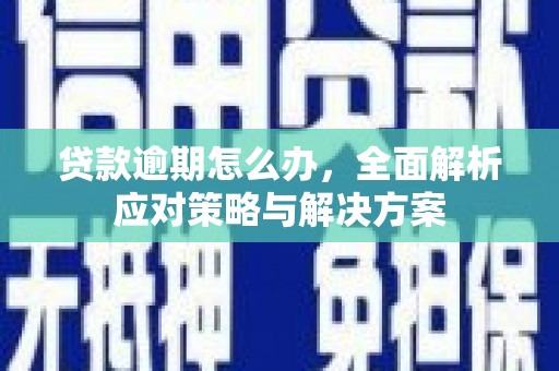 万全贷款逾期怎么办，全面解析应对策略与解决方案