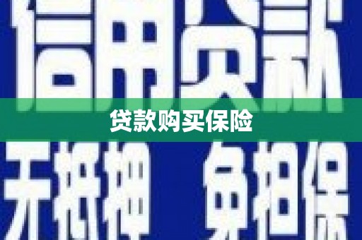 万全贷款购买保险